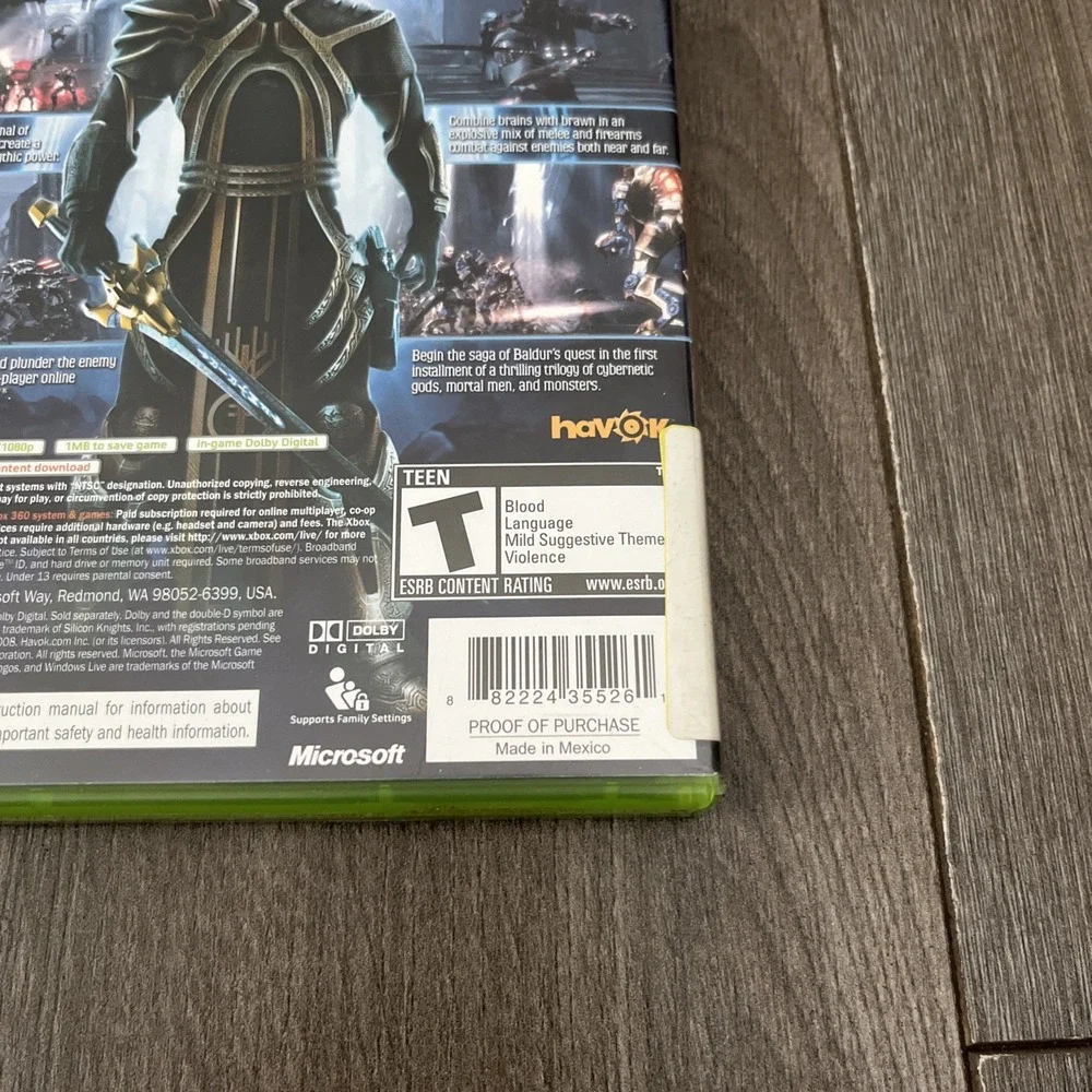 Too Human - Microsoft Xbox 360
